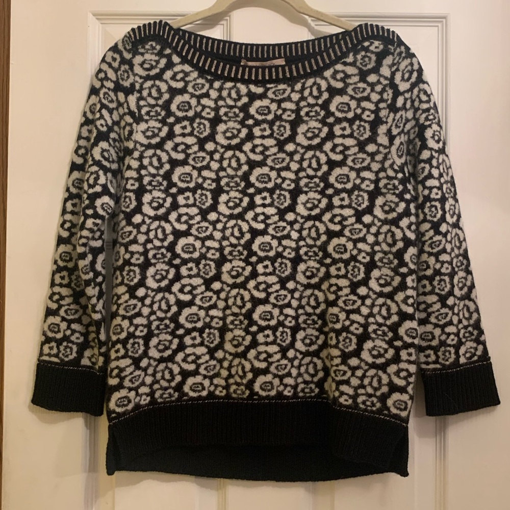 NEW Pennyblack pullover floral sweater